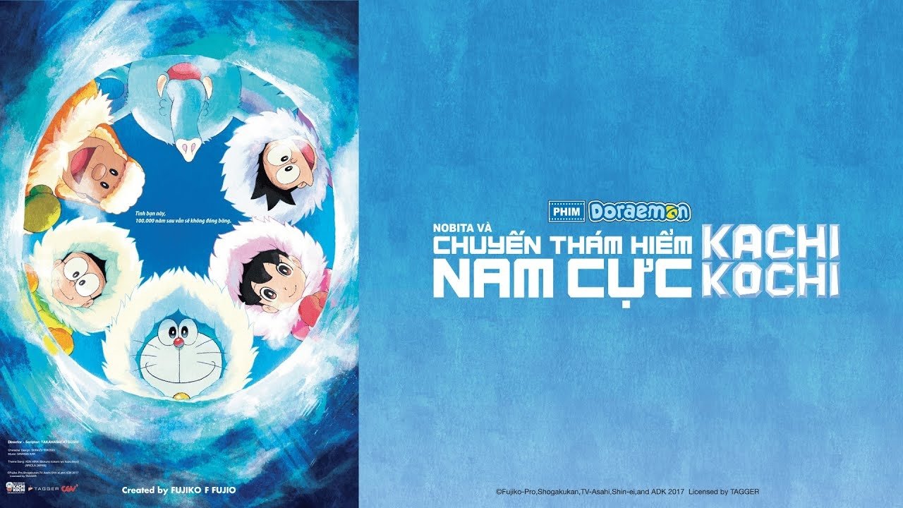 Xem Phim Doraemon: Nobita và Chuyến Thám Hiểm Nam Cực Kachi Kochi Phụ Đề