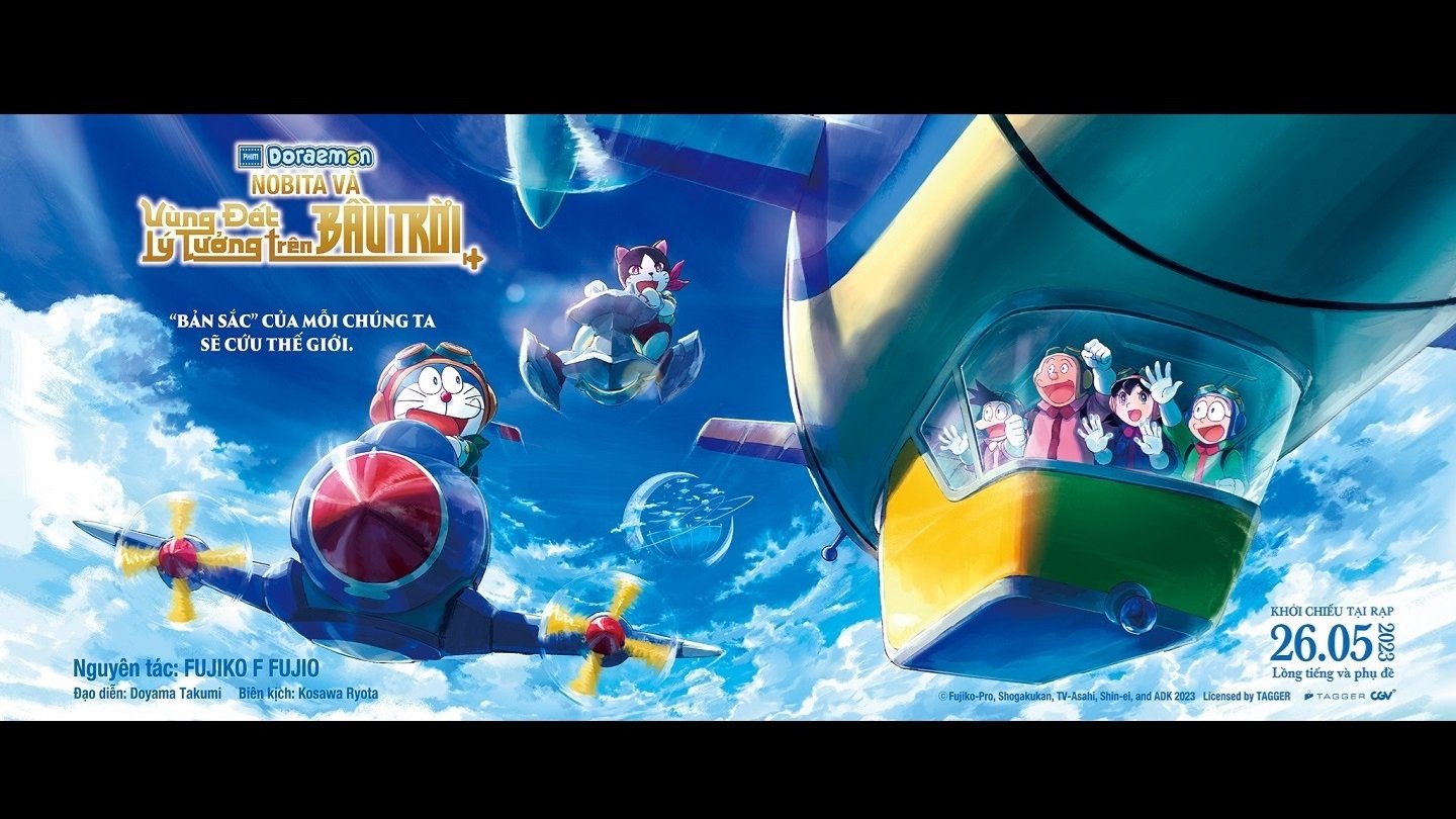 Xem Phim Doraemon: Nobita và Vùng Đất Lý Tưởng Trên Bầu Trời Phụ Đề