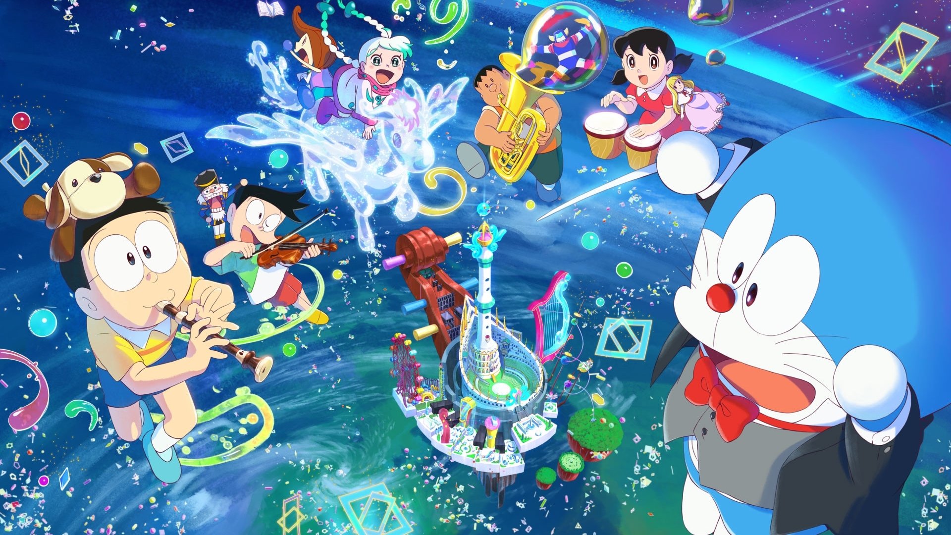 Xem Phim Doraemon: Nobita và Bản Giao Hưởng Địa Cầu Phụ Đề